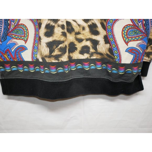 Etro 46 Animal and Paisley Sweatshirt Italy Large - Picture 14 of 16